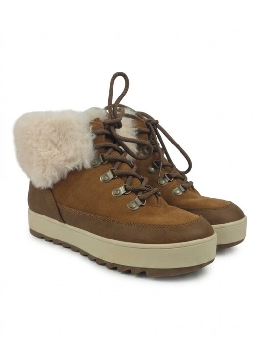 Koolaburra Shoes - Koolaburra by UGG Tynlee‎ Suede Lace-Up Women's Boots Size 7